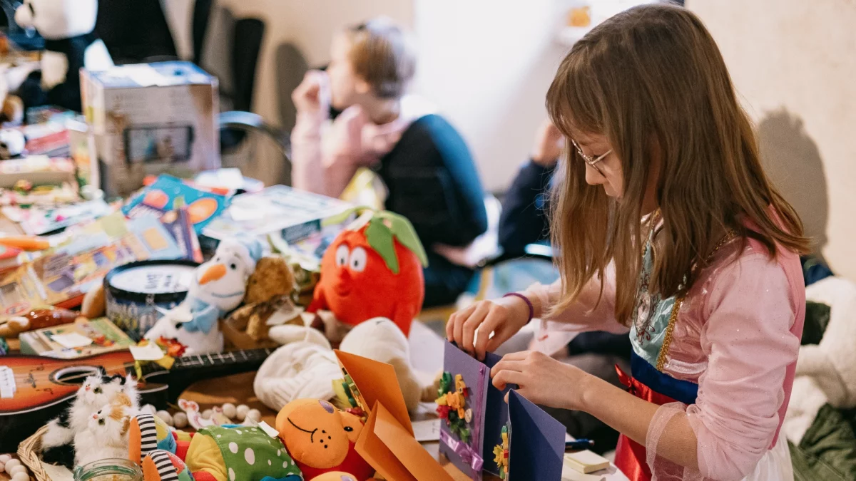 Noworoczny bazarek dzieci w Centrum Kultury - Zdjęcie główne