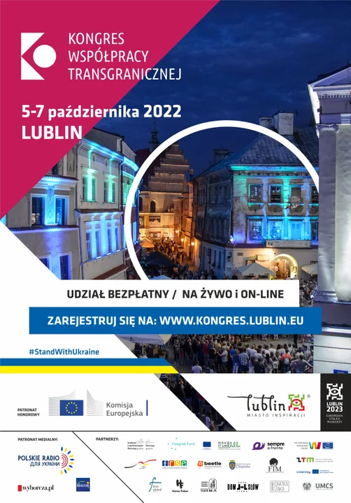 Lublin: Zbliża się XI Kongres Współpracy Transgranicznej. Porozmawiają o bezpieczeństwie i solidarności - Zdjęcie główne