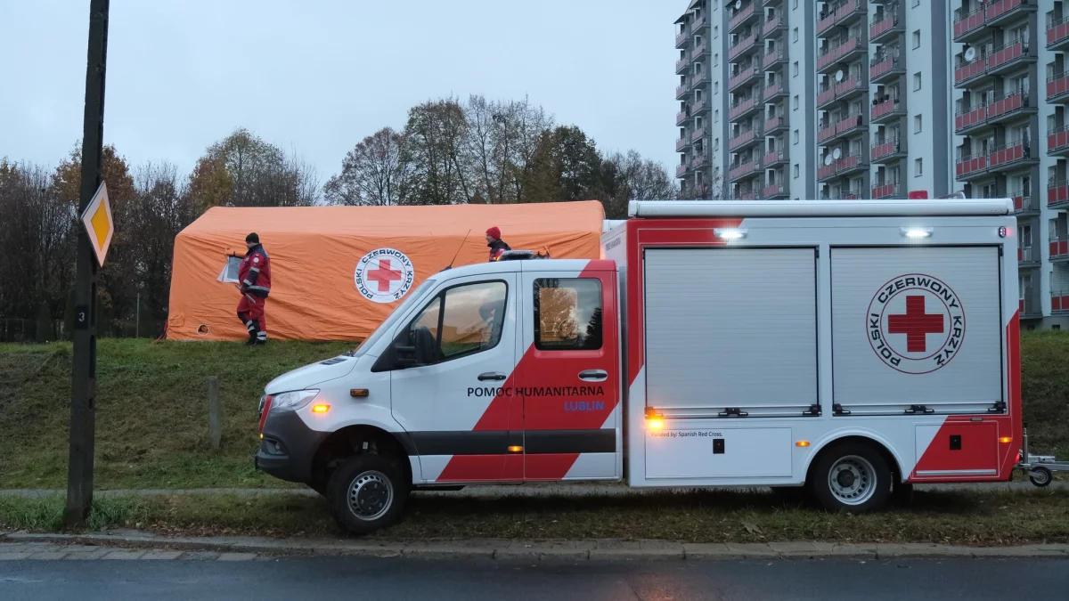 Koniec ewakuacji. Na Arenę Lublin pojechało 40 osób - Zdjęcie główne