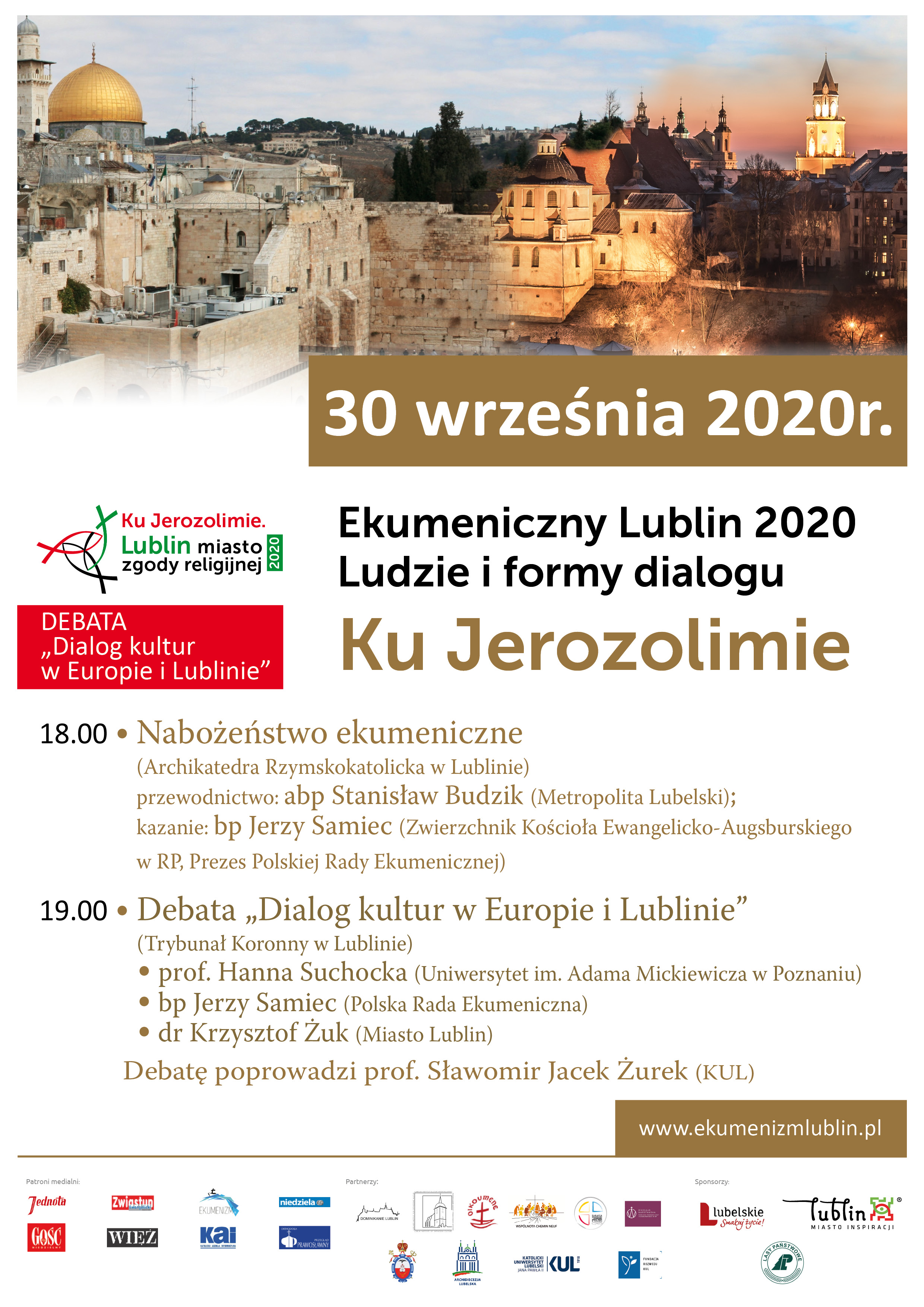 W środę debata "Dialog kultur w Europie i Lublinie”. Na spotkanie zaproszono m.in. Hannę Suchocką - byłą premier RP - Zdjęcie główne
