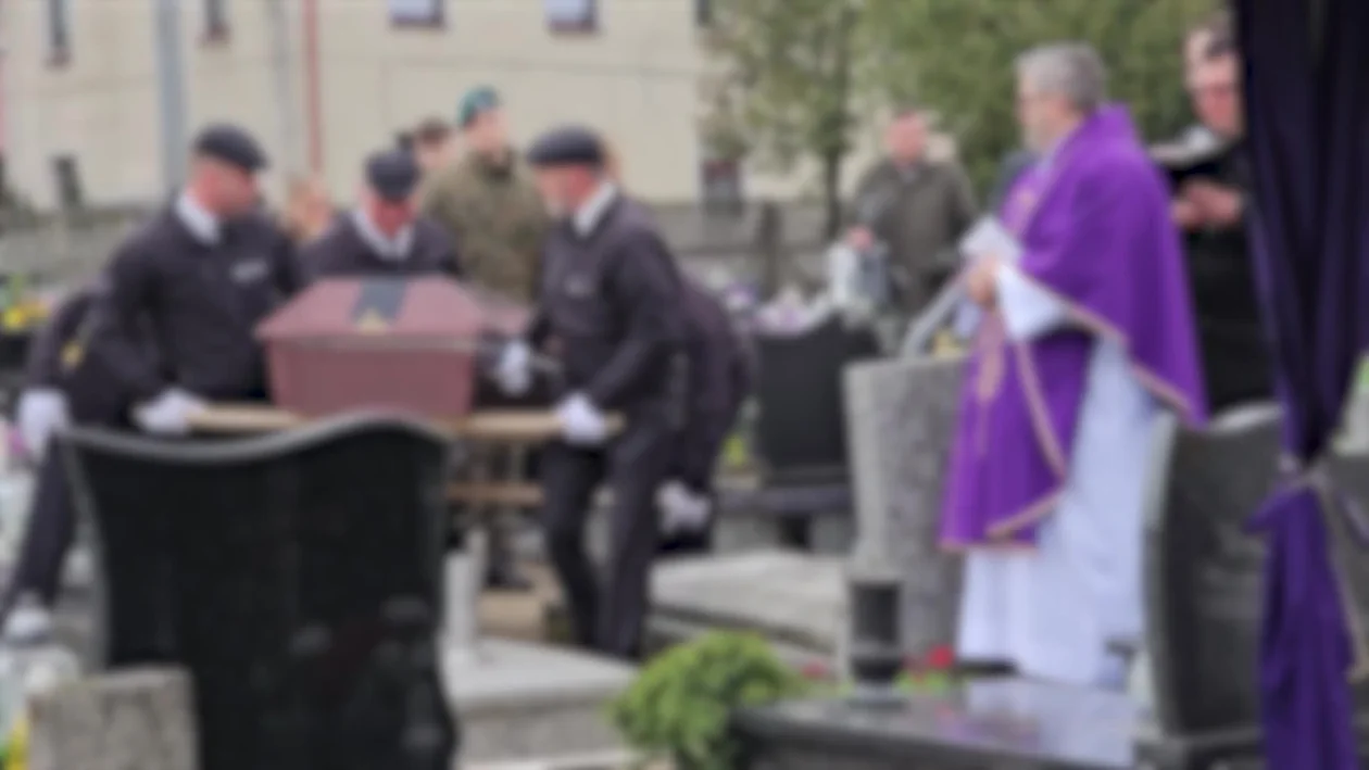 Pogrzeb zabitego w Ukrainie polskiego ochotnika - Zdjęcie główne