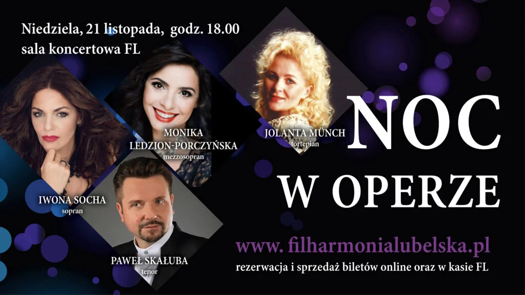 Filharmonia Lubelska zaprasza na "Noc w operze" - Zdjęcie główne
