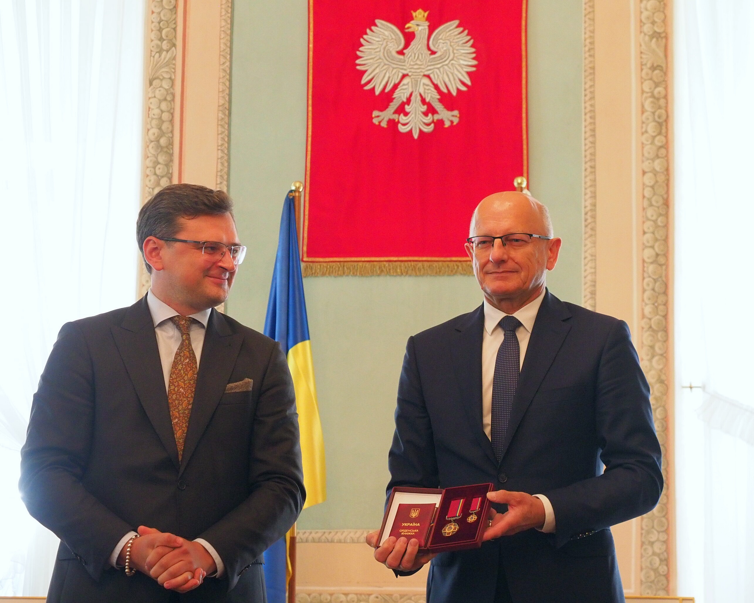 Krzysztof Żuk uhonorowany prestiżowym ukraińskim odznaczeniem  - Zdjęcie główne