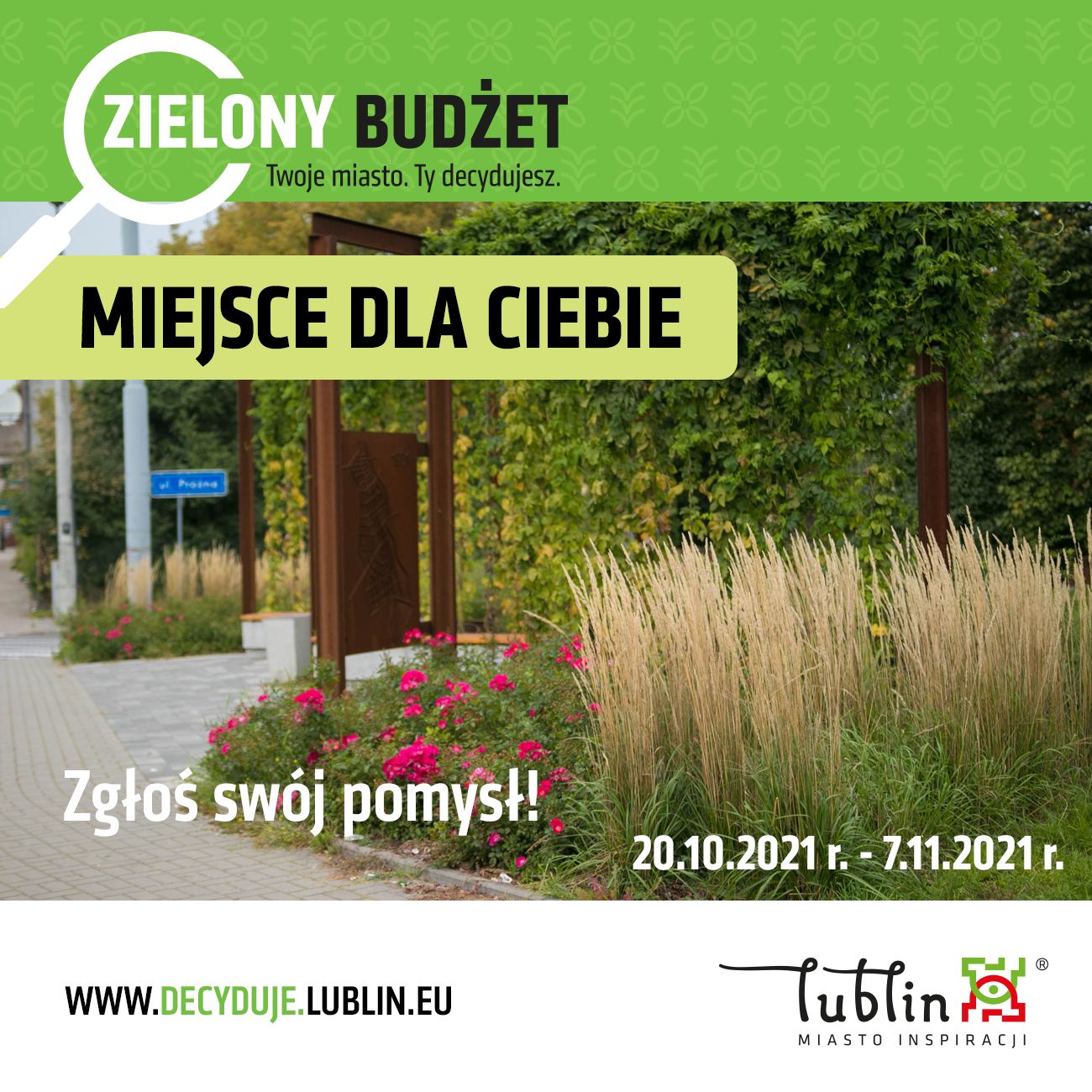 Lublin: W mieście będą parki kieszonkowe i mini skwery. Pomysły na nie mogą zgłaszać mieszkańcy - Zdjęcie główne