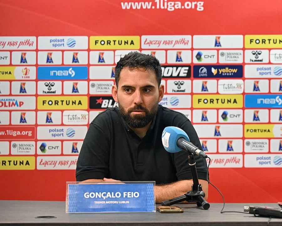 Goncalo Feio (trener Motoru Lublin): Jeśli kibice są rozczarowani, to mogą być na mnie - Zdjęcie główne