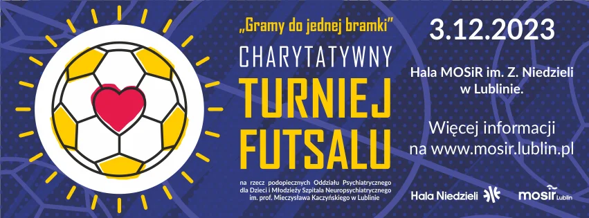 Gramy do jednej bramki. Charytatywny Turniej Futsalu w Lublinie - Zdjęcie główne