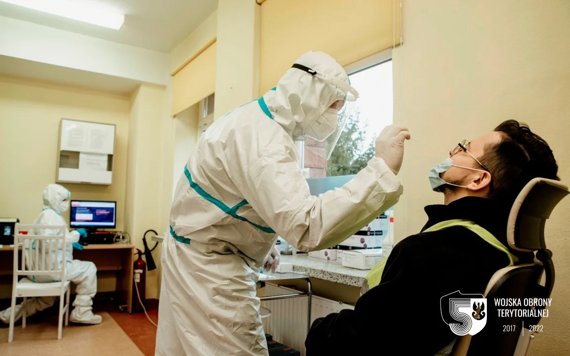Lublin: Terytorialsi pomagają w walce z pandemią już blisko 2 lata - Zdjęcie główne