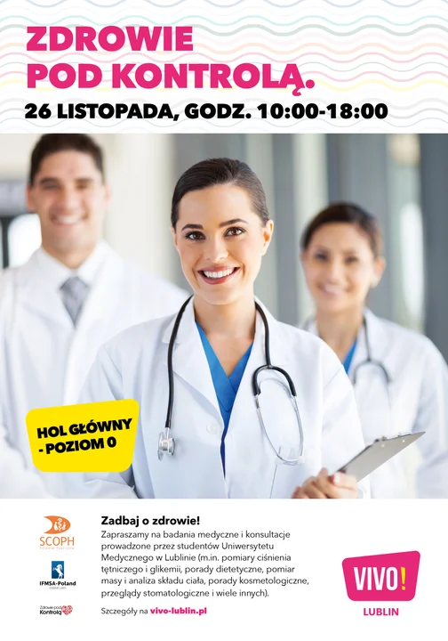 Lublin: Studenci Uniwersytetu Medycznego przeprowadzą darmowe badania i porady lekarskie - Zdjęcie główne