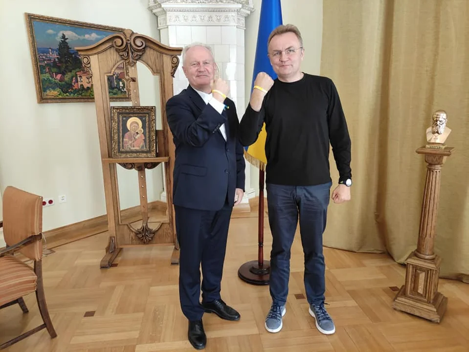 Lublin: Rektor KUL był z wizytą w Ukrainie. Spotkał się z m.in. burmistrzem Lwowa - Zdjęcie główne