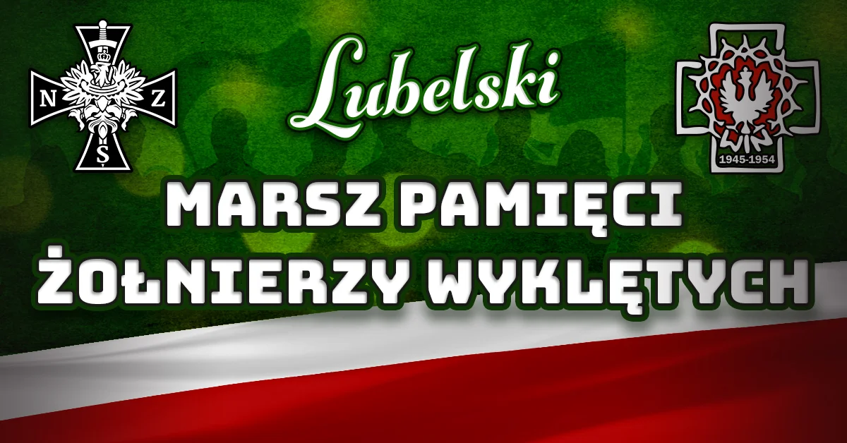 Lublin: Upamiętnią Żołnierzy Wyklętych. Przez centrum przejdzie Marsz Pamięci Żołnierzy Wyklętych  - Zdjęcie główne