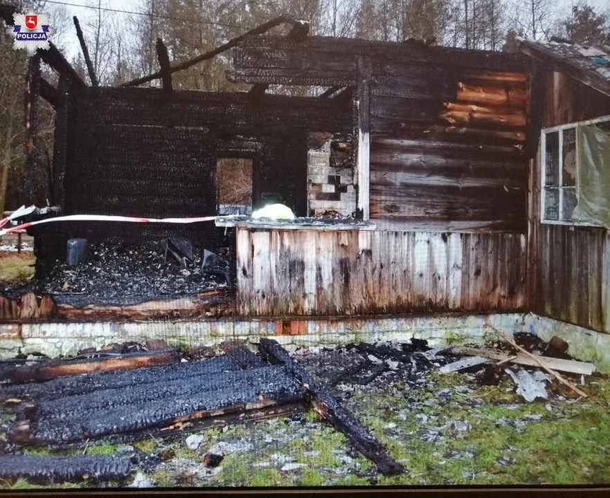 61-latek zginął w pożarze domu - Zdjęcie główne