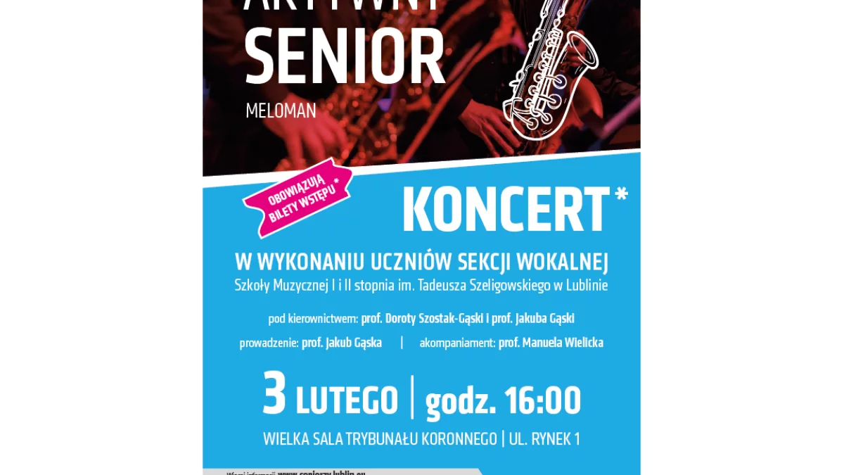 Lublin: Uczniowie szkoły muzycznej zagrają dla seniorów. Bezpłatny koncert - Zdjęcie główne