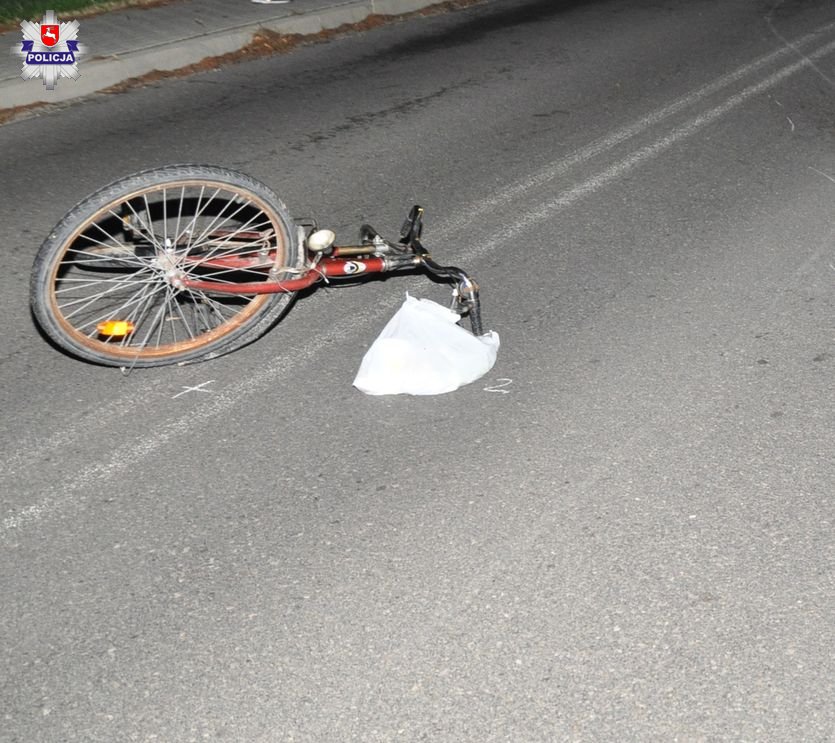 Wypadek w Kiełczewicach Górnych. Nie żyje rowerzysta - Zdjęcie główne