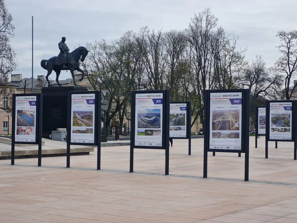 Lublin: Wystawa "20 lat w Unii Europejskiej" stanęła w centrum miasta - Zdjęcie główne