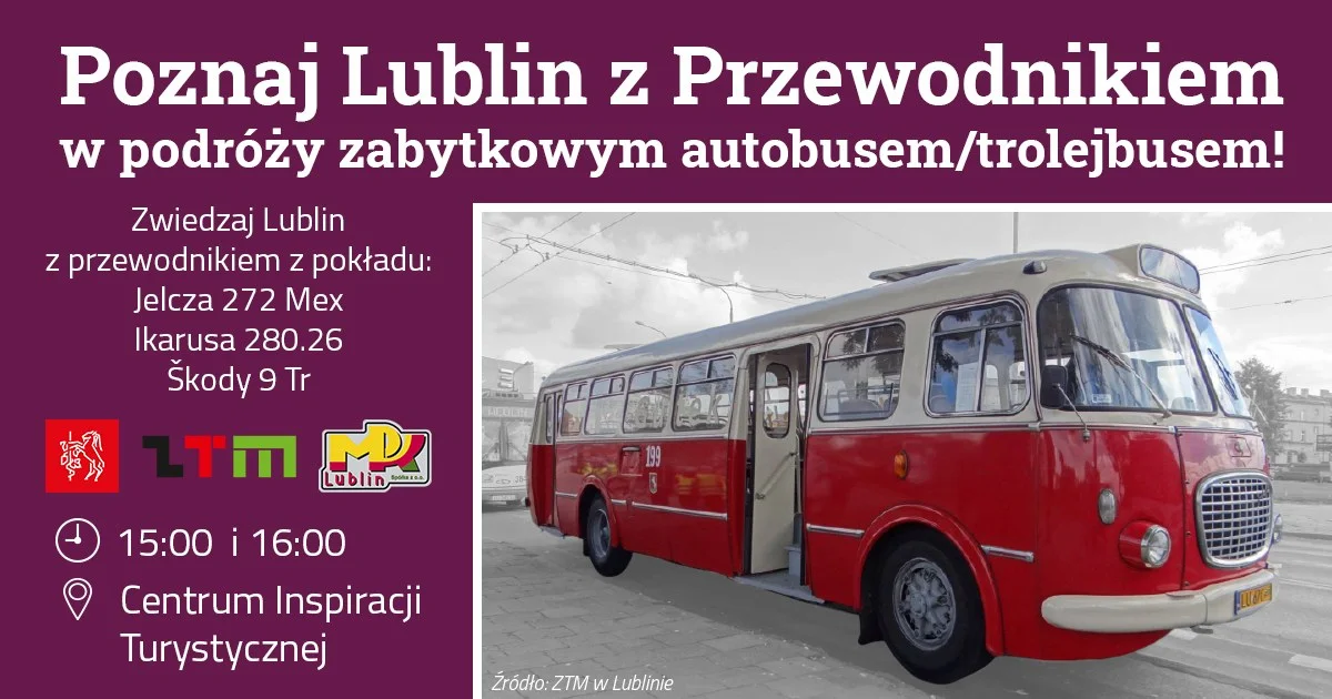 Lublin. Zwiedzania miasta w autobusie lub trajtku! - Zdjęcie główne