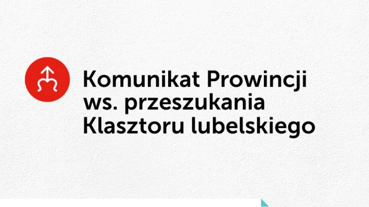 Przeszukali klasztor szukając posła PiS. Dominikanie: Bolesne i niezrozumiałe - Zdjęcie główne