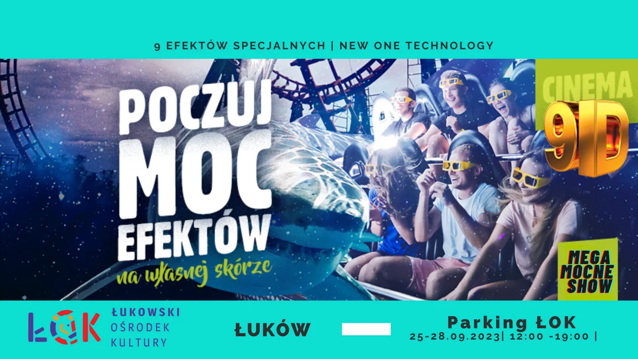 Kino 9D w Łukowie. Już od poniedziałku - Zdjęcie główne