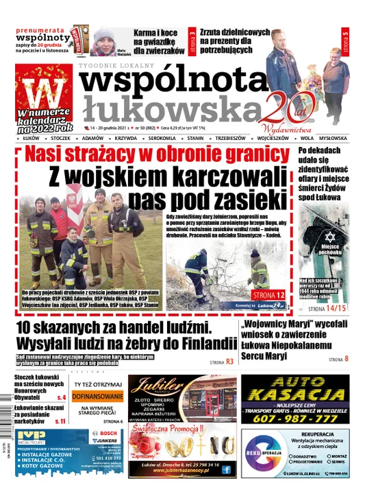 Najnowszy numer Wspólnoty Łukowskiej - Zdjęcie główne