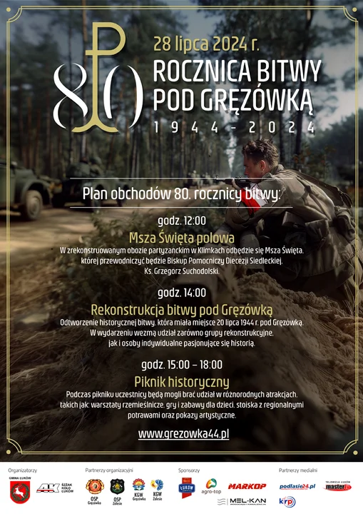 80. rocznica Bitwy pod Gręzówką już 28 lipca - Zdjęcie główne