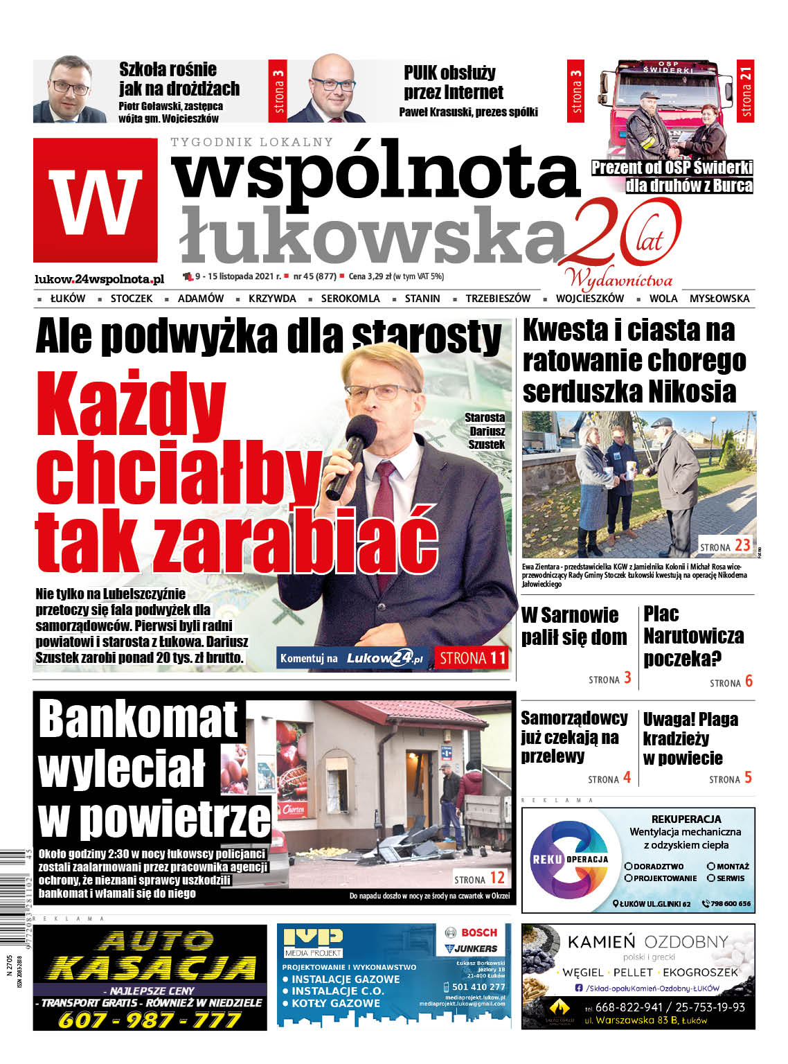 Najnowszy numer Wspólnoty Łukowskiej - Zdjęcie główne