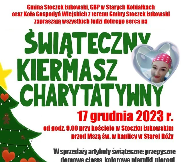 W niedzielę 17 grudnia - kiermasz charytatywny dla Wiolety Kazana w Stoczku Łukowskim i Starej Róży. Trwa zbiórka dla młodej mamy chorej na białaczkę - Zdjęcie główne