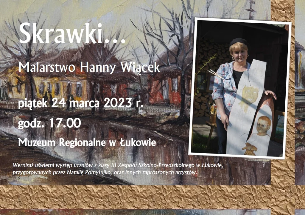Wystawa malarstwa Hanny Wiącek w Muzeum. Wernisaż 24 marca - Zdjęcie główne