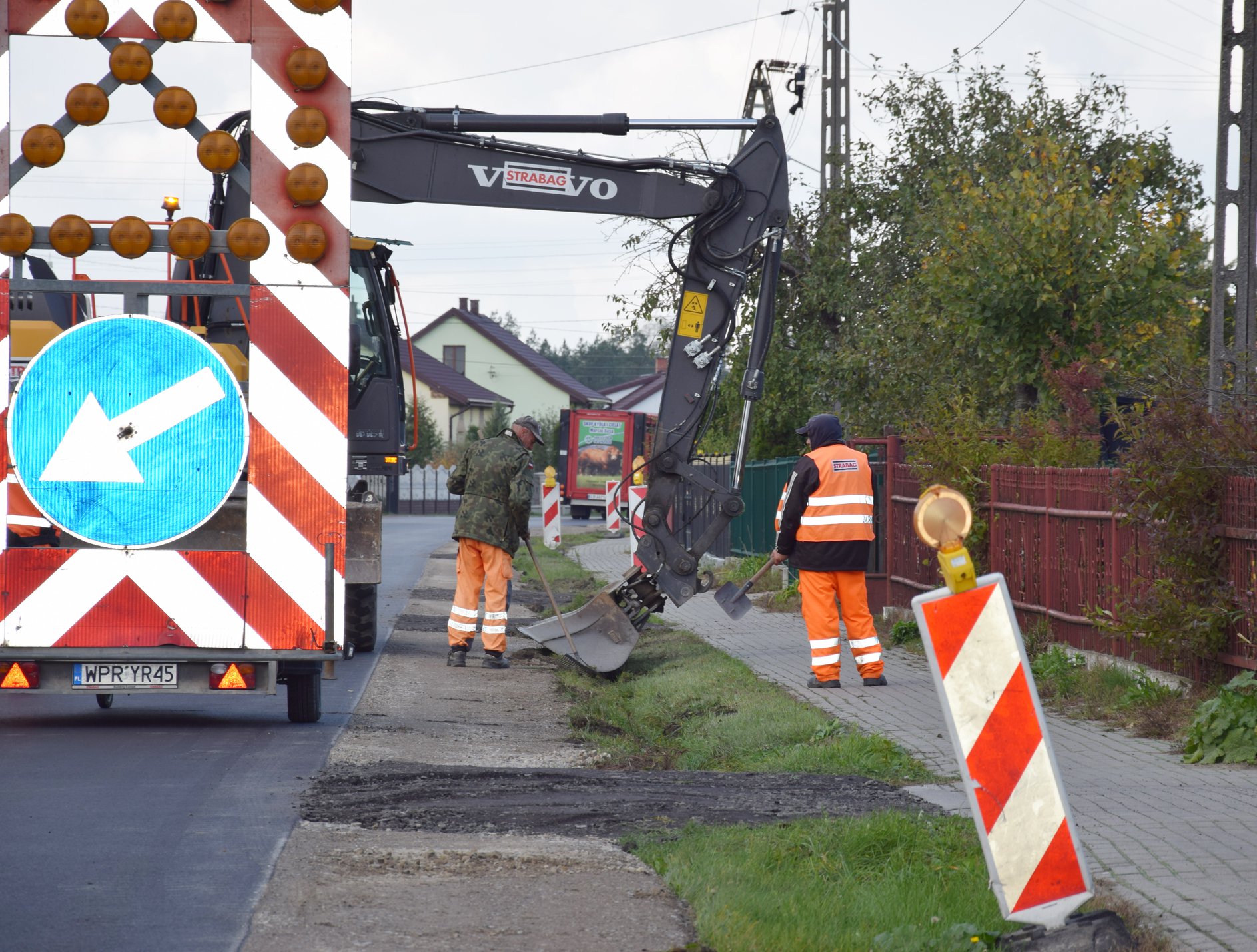 GM STANIN. Remontują krajówkę w Zastawiu  - Zdjęcie główne