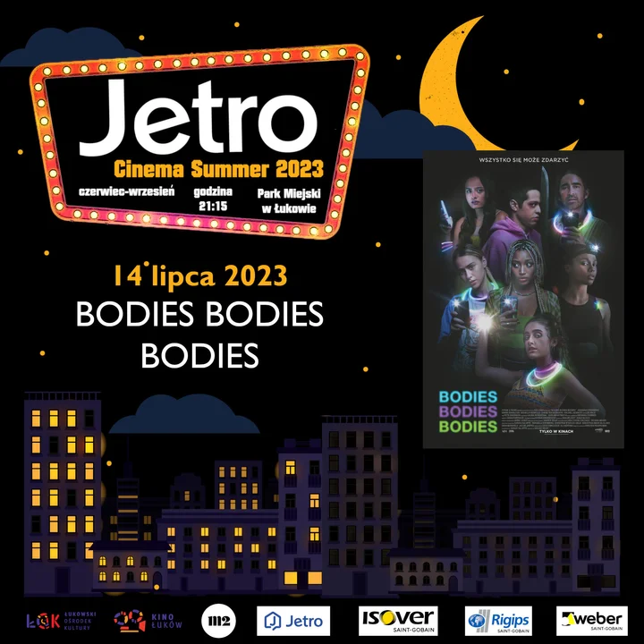 Jetro Cinema Summer 2023: „Bodies Bodies Bodies” - Zdjęcie główne