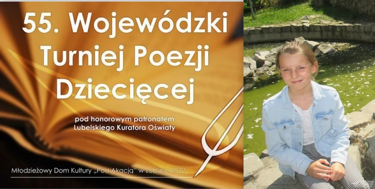 Julia Osiak z ŁOK laureatką 55. Wojewódzkiego Turnieju Poezji Dziecięcej w Lublinie. Gratulacje! - Zdjęcie główne