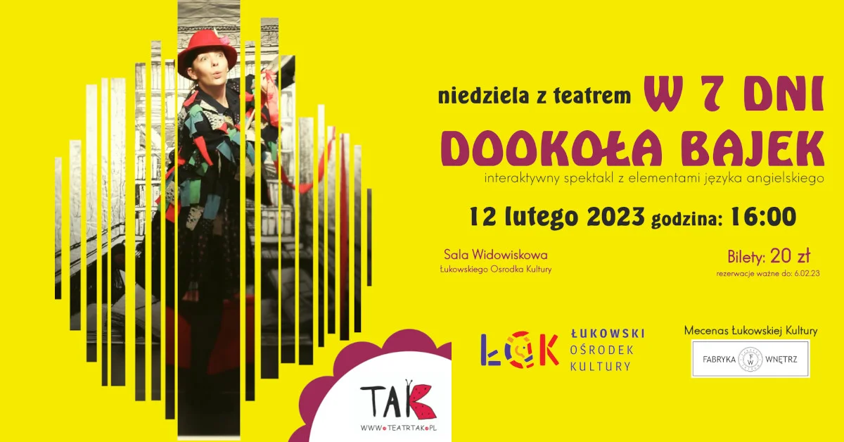 Niedziela z teatrem: „W 7 dni dookoła bajek” - Zdjęcie główne