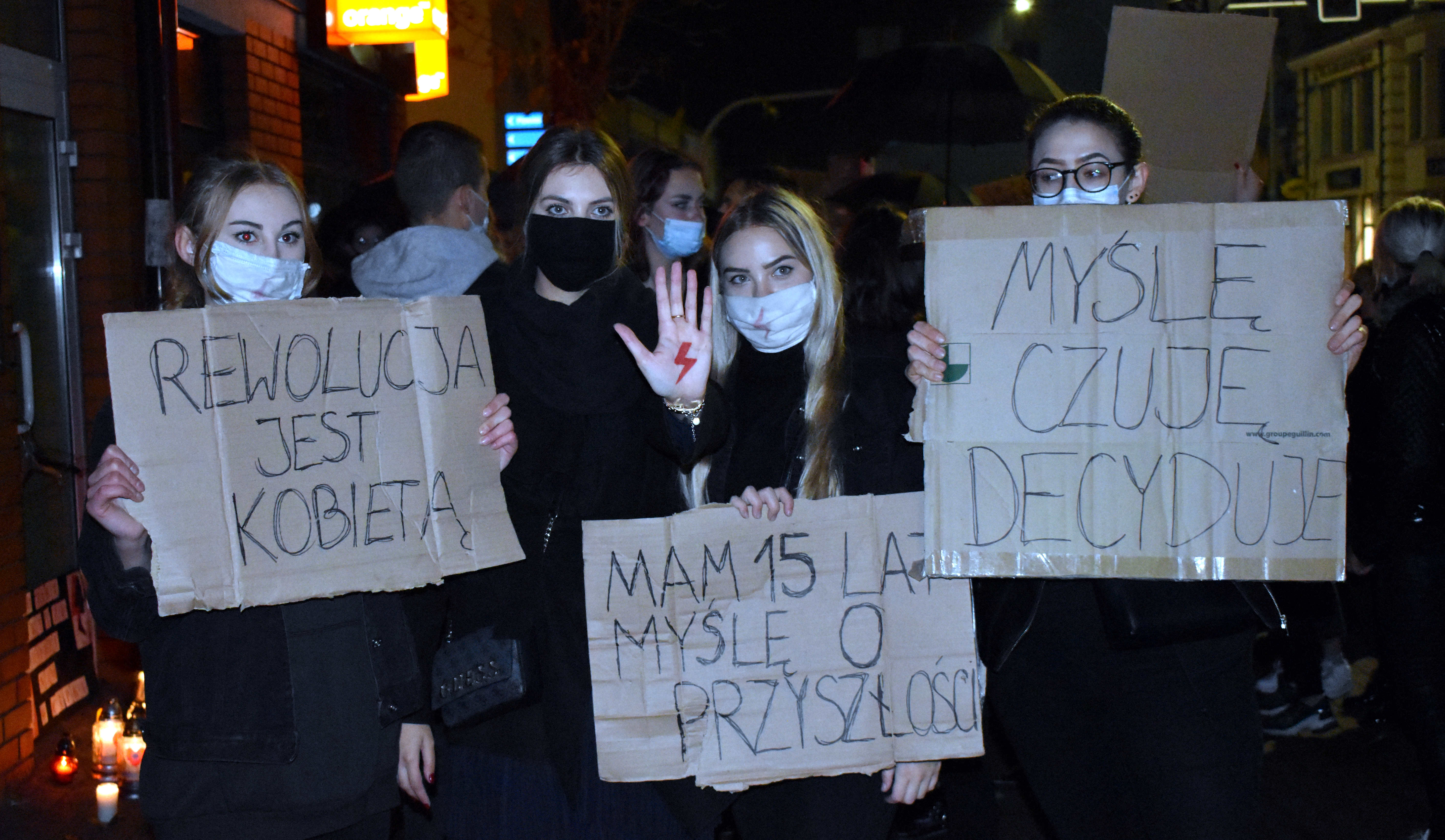 "Czarny spacer" w Łukowie. Jest oświadczenie organizatorów  - Zdjęcie główne