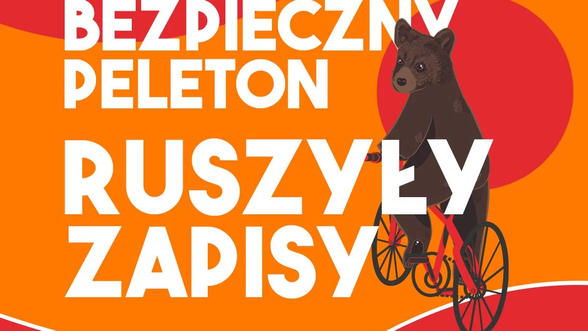 Zapisz się na BEZPIECZNY PELETON! Będzie kolejny rekord? - Zdjęcie główne