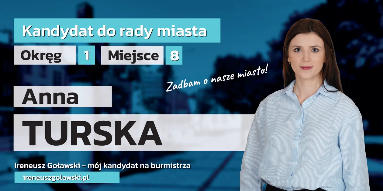 Anna Turska - kandydatka do Rady Miasta Łuków - Zdjęcie główne