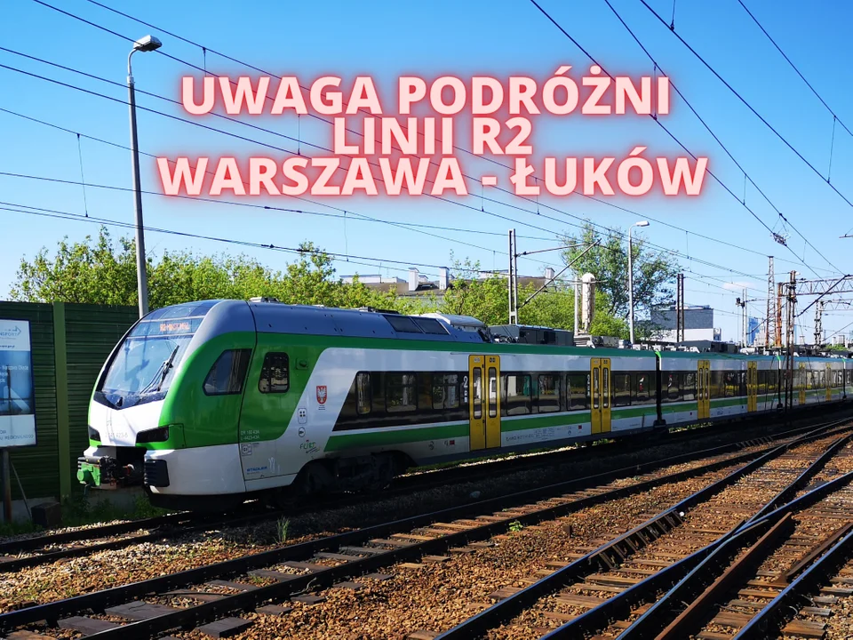 Utrudnienia na linii Warszawa - Łuków - Zdjęcie główne
