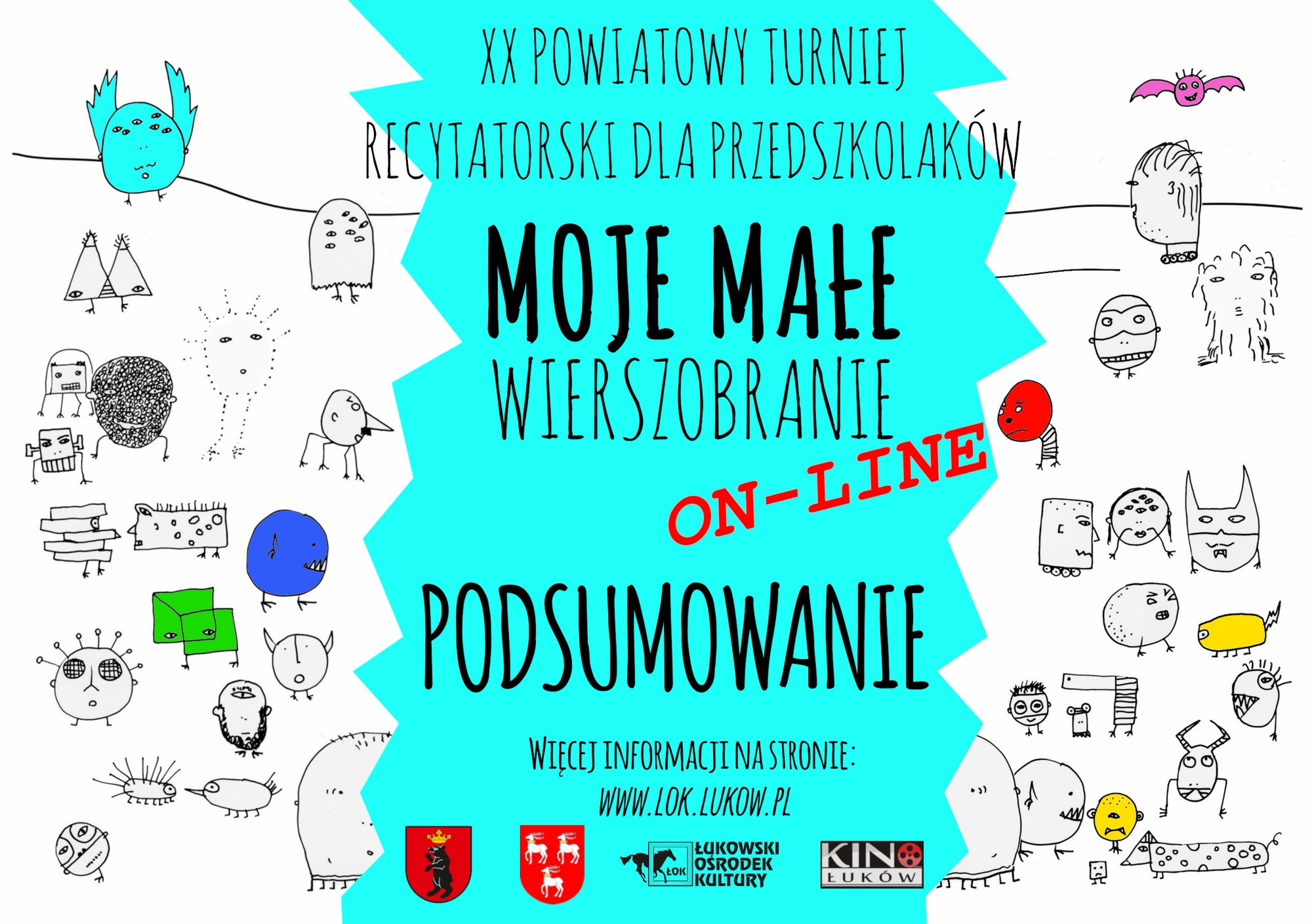 XX Powiatowy Turniej Recytatorski dla Przedszkolaków „Moje Małe Wierszobranie”  - Zdjęcie główne