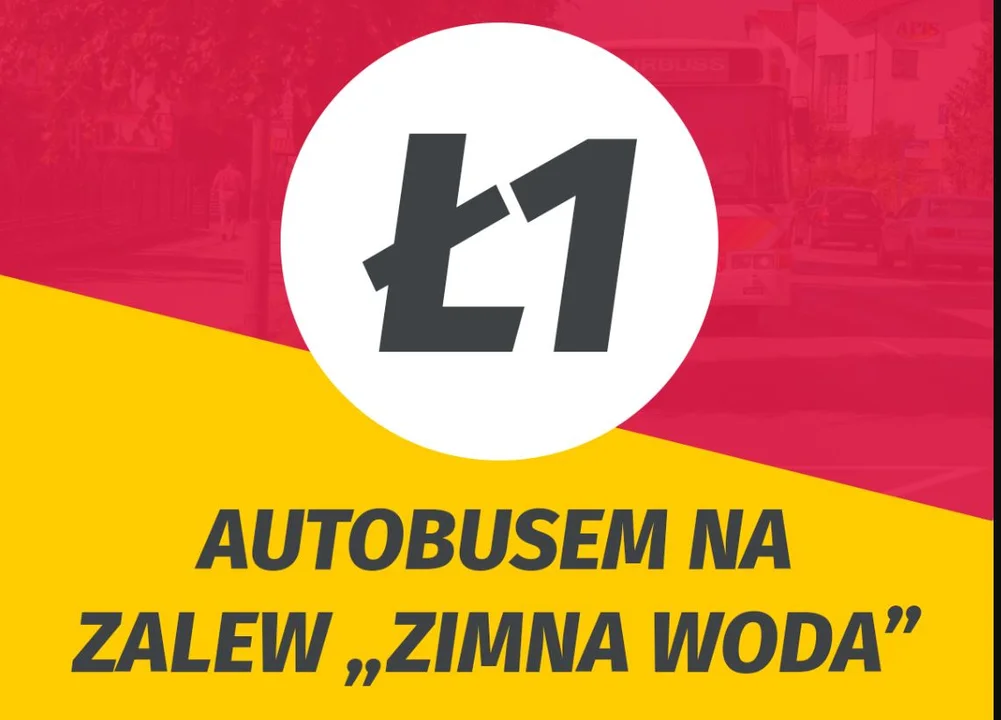  Wraca linia Ł1 nad zalew "Zimna Woda". Od soboty 25 czerwca - Zdjęcie główne