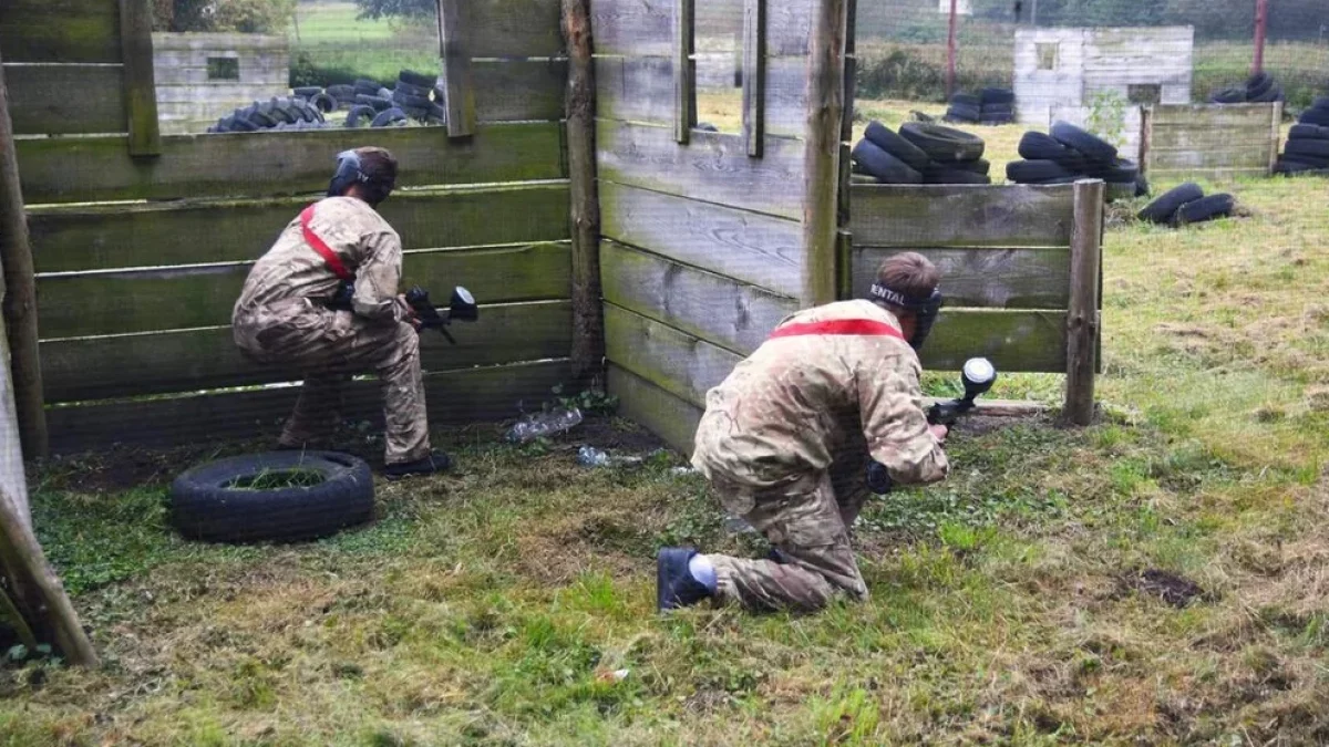 Paintball w Woli Gułowskiej: W czasie Olimpiady sprawdzili się w boju - Zdjęcie główne