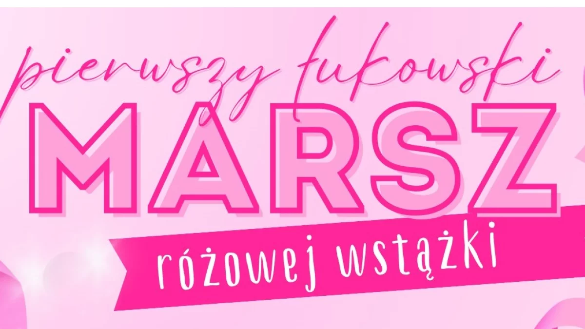 26.10.2024 - Marsz Różowej Wstążki, Łuków - Zdjęcie główne