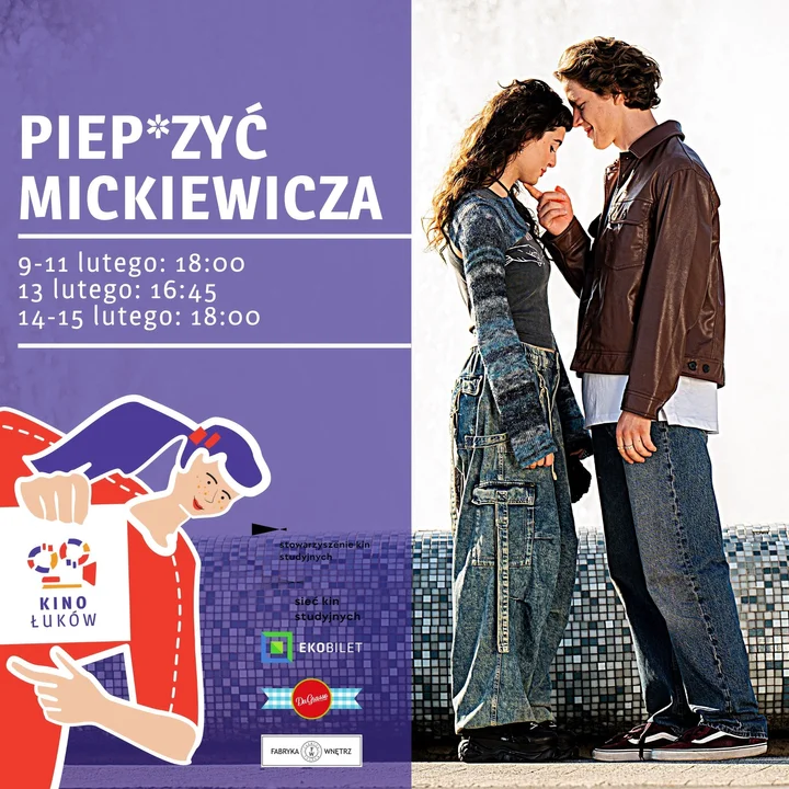 Polski film „Piep*zyć Mickiewicza” w Kinie Łuków - Zdjęcie główne