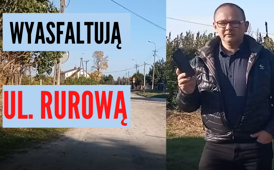 ŁUKÓW. Na ul. Rurowej przestanie się kurzyć (WIDEO) - Zdjęcie główne