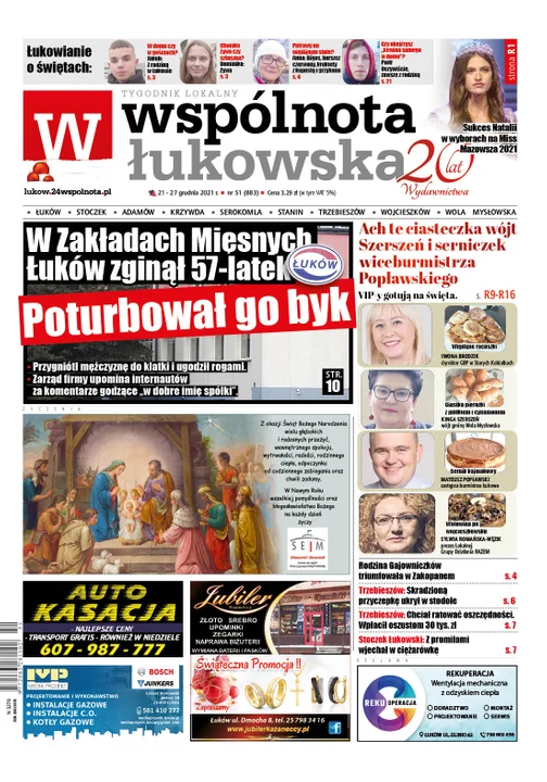 Najnowszy numer Wspólnoty Łukowskiej - Zdjęcie główne