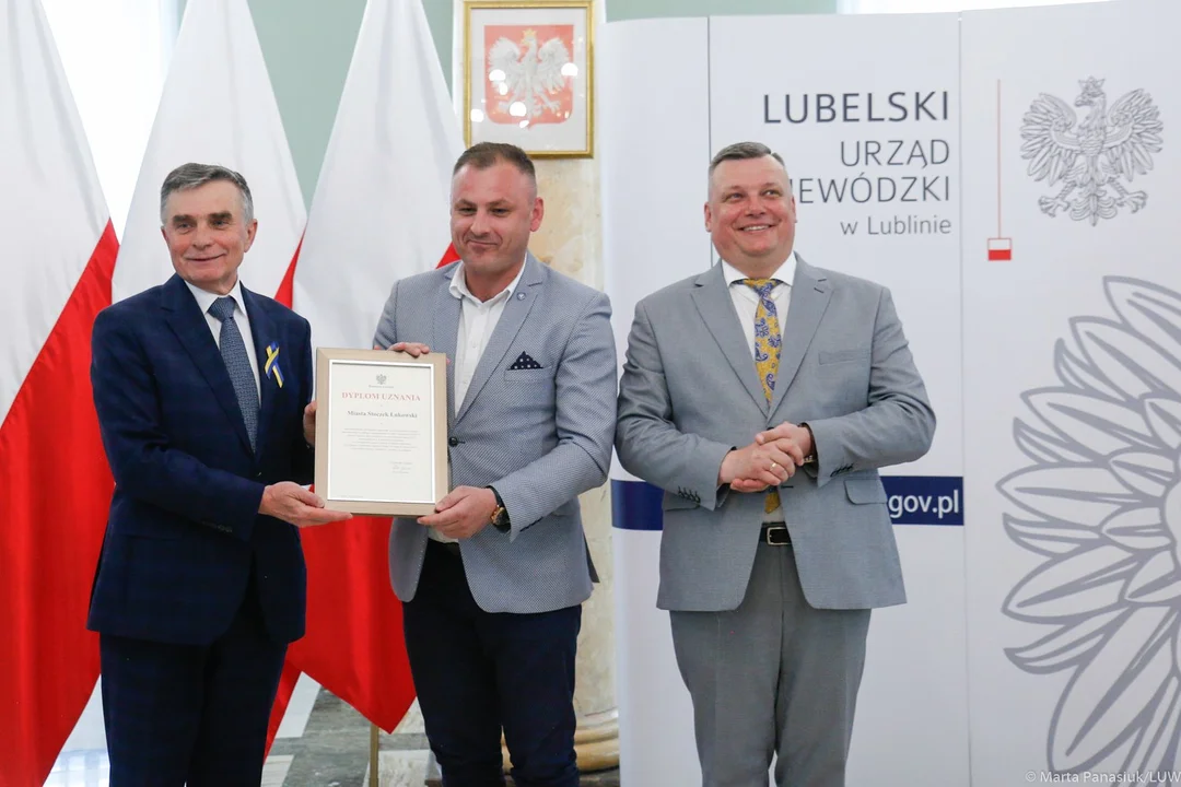 Stoczek Łukowski doceniony za walkę z Covid - Zdjęcie główne