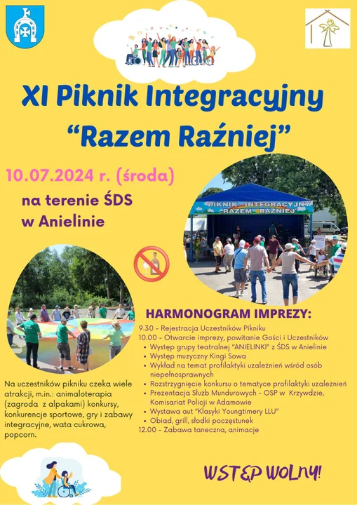 XI Piknik Integracyjny "Razem Raźniej” w Anielinie. Już 10 lipca - Zdjęcie główne