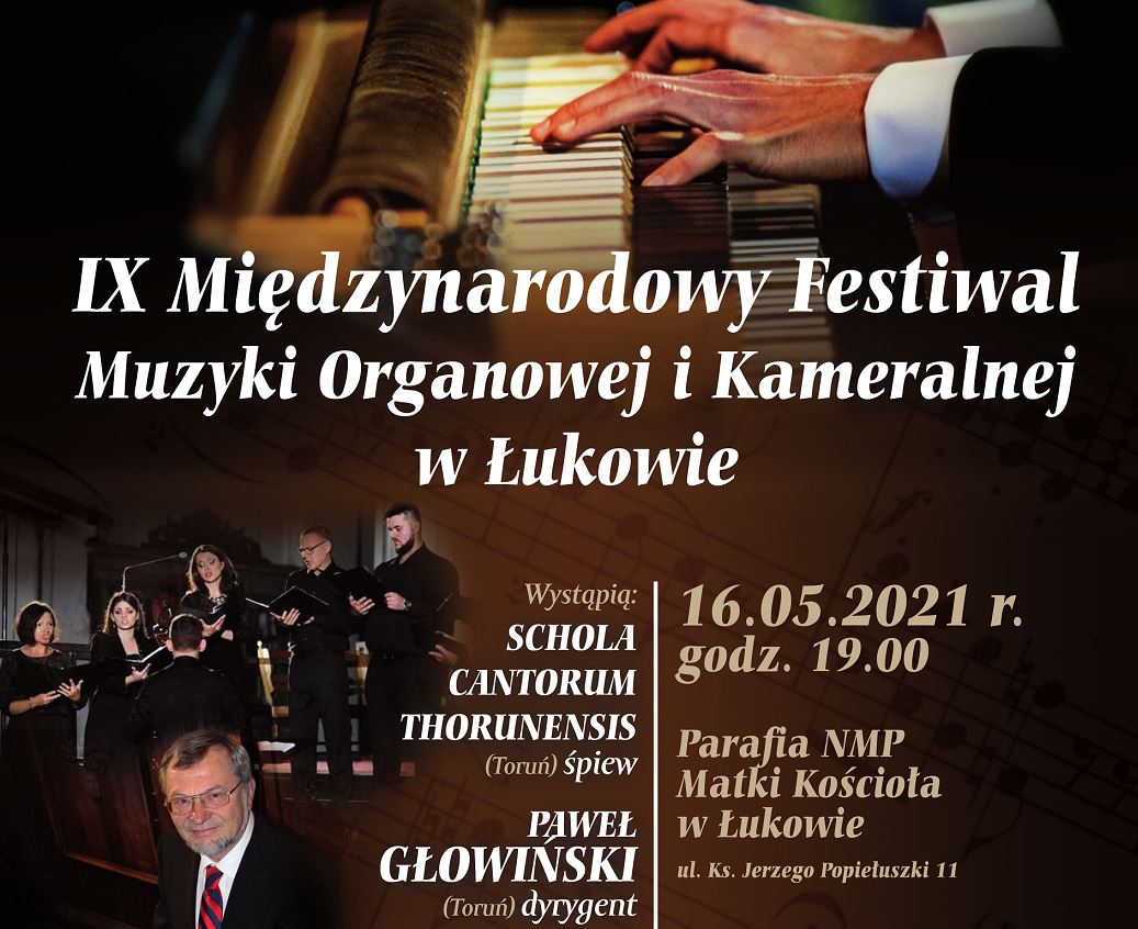 Pierwszy koncert IX Międzynarodowego Festiwalu Muzyki Organowej i Kameralnej w Łukowie  - Zdjęcie główne