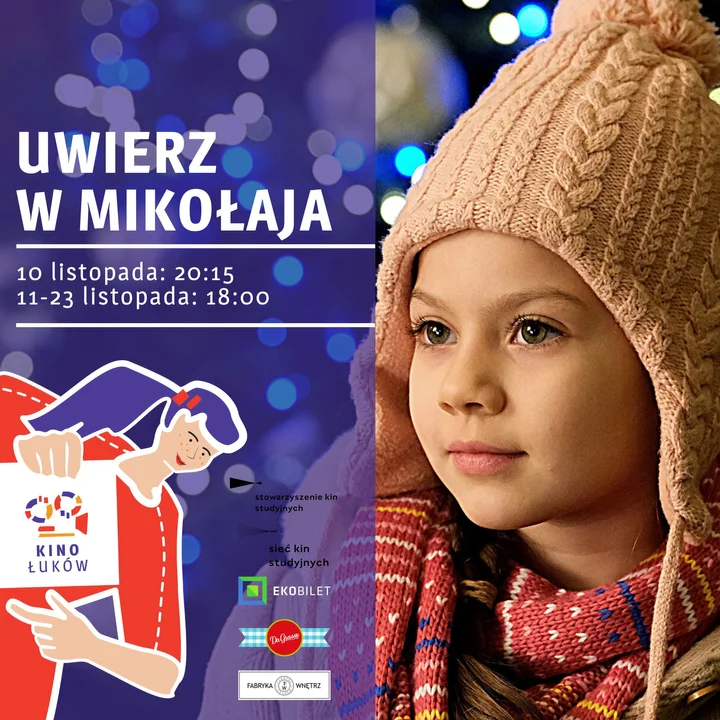 Magia Świąt w Kinie Łuków: "Uwierz w Mikołaja" już 10 listopada! - Zdjęcie główne