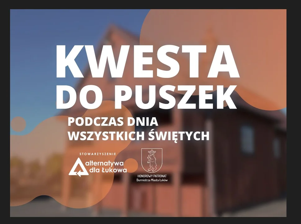 Kwesta do puszek 1 listopada na cmentarzu św. Rocha w Łukowie. Zbiórka na renowację nagrobka Leona Klimeckiego - Zdjęcie główne