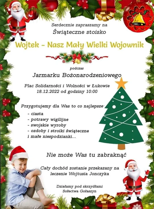 Jarmark bożonarodzeniowy w Łukowie - Zdjęcie główne