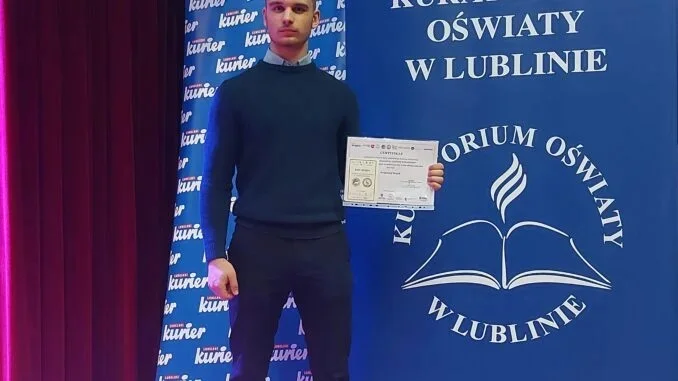 Uczeń „Rolnika” finalistą konkursu „Człowiek w środowisku” - Zdjęcie główne