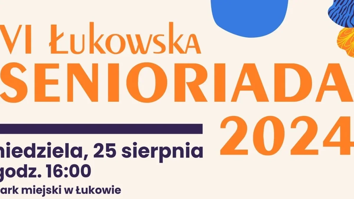 VI Senioriada już w niedzielę 25 sierpnia - Zdjęcie główne