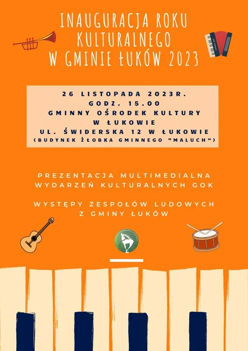 GMINA ŁUKÓW Podsumują, jak minął rok w gminnej kulturze. Przedstawią plany na przyszłość - Zdjęcie główne